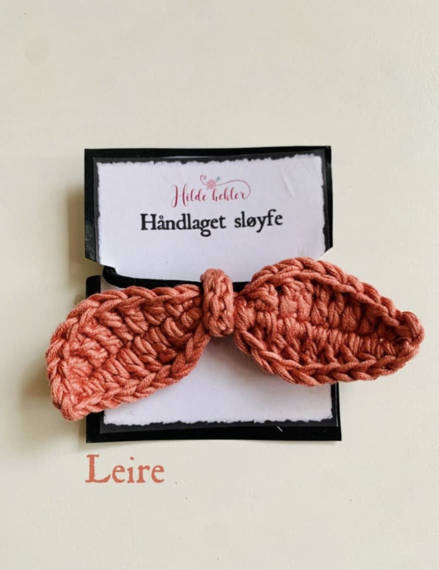 Sløyfe på strikk - Bilde 4