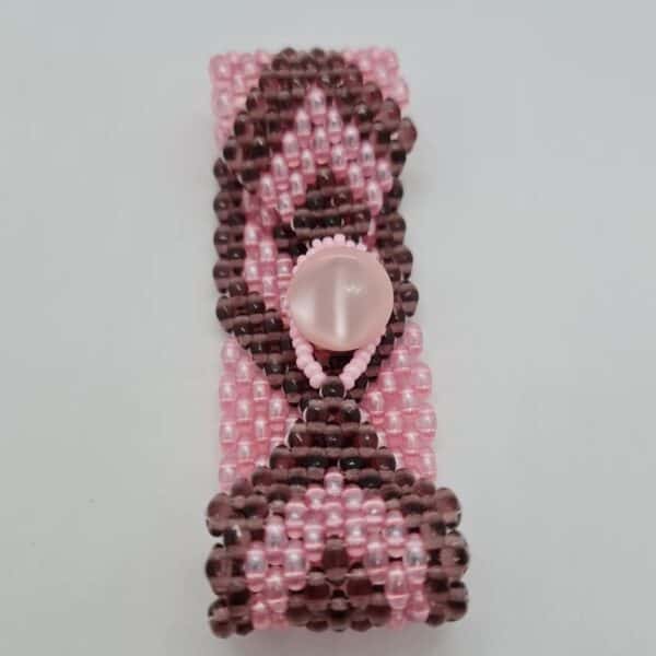🦩 Superdro armbånd (rosa/bugrunder)🦩 - Bilde 3