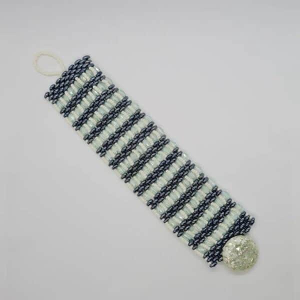 🍏SuperDuo armbånd (svart/mintgrønn/offwhite)🍏 - Bilde 5