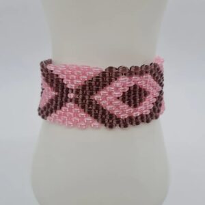 🦩 Superdro armbånd (rosa/bugrunder)🦩