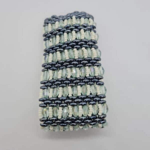 🍏SuperDuo armbånd (svart/mintgrønn/offwhite)🍏 - Bilde 4