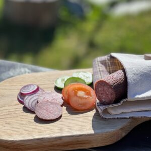 Linpose til spekepølse, spekepølse pose