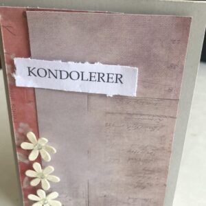 Kondolansekort