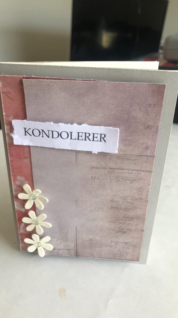 Kondolansekort