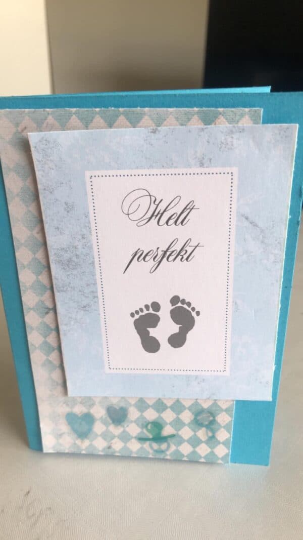 Kort til fødsel/dåp/navnefest/babyshower