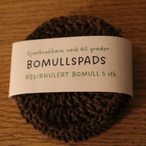 Gjenbrukbare bomullspads