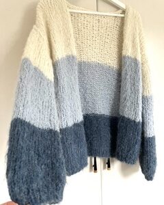 Hjemmestrikket jakke/cardigan