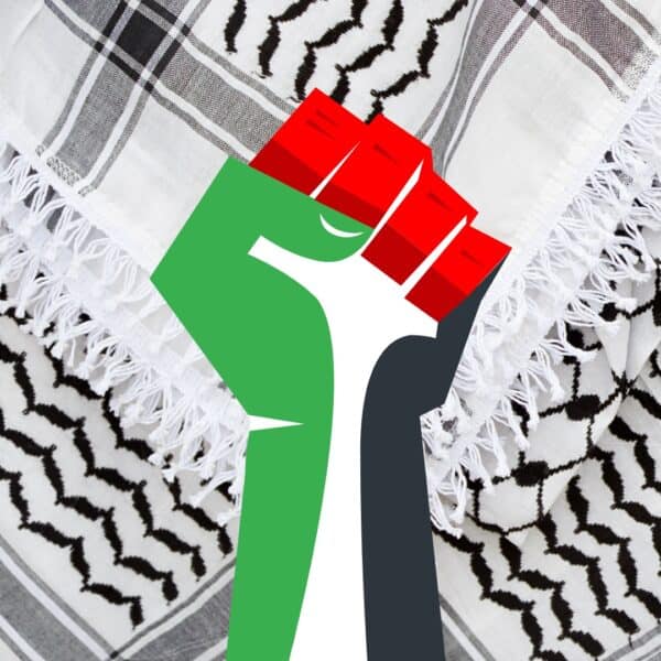 Vannmelon-nøkkelring med Palestina-tag - Bilde 7