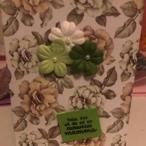 Gratulasjonskort til mamma/morsdagskort