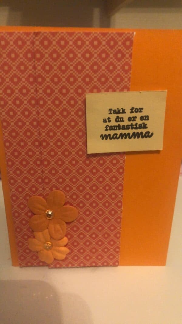 Gratulasjonskort til mamma/morsdagskort