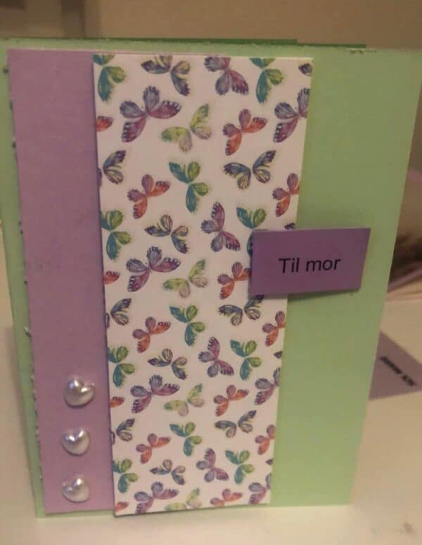 Gratulasjonskort til mamma/morsdagskort