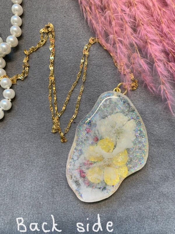 Store Anheng "Frossen Blomster" - Bilde 3