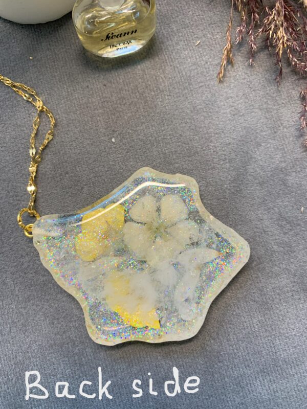 Store Anheng "Frossen Blomster" - Bilde 4