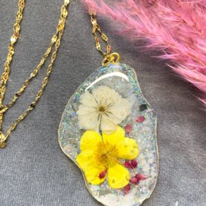 Store Anheng "Frossen Blomster"