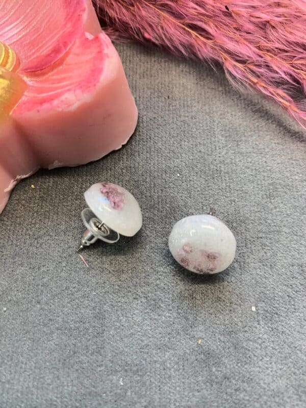 Stub Øredobber "Frossen Blomster"