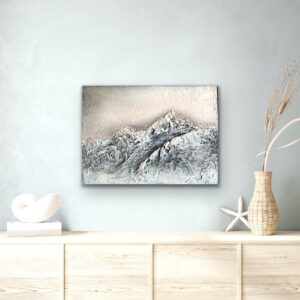 Tekstur Bilde " Soloppgang Fjell"