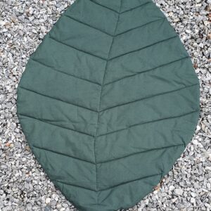 Teppe formet som et blad