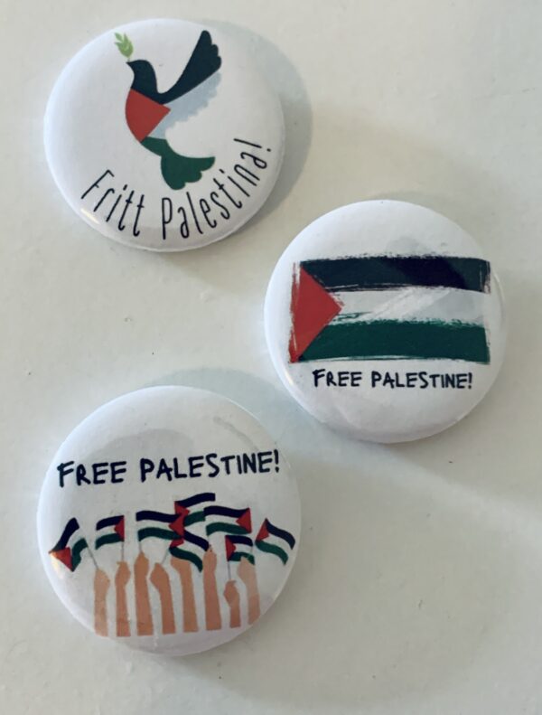 Palestina-buttons 3 stk - Bilde 3