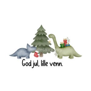 Strykemerker «Juledinosaurer»