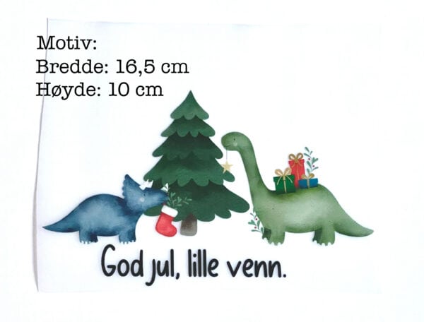 Strykemerker «Juledinosaurer» - Bilde 2
