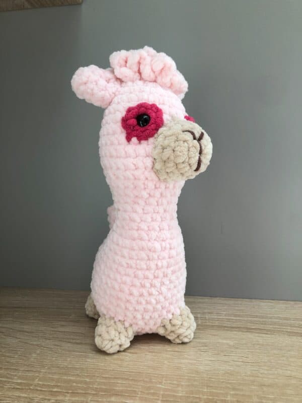 Lama heklet kosedyr - Bilde 2