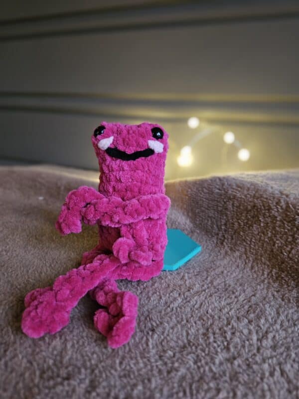 Liten rosa frosk