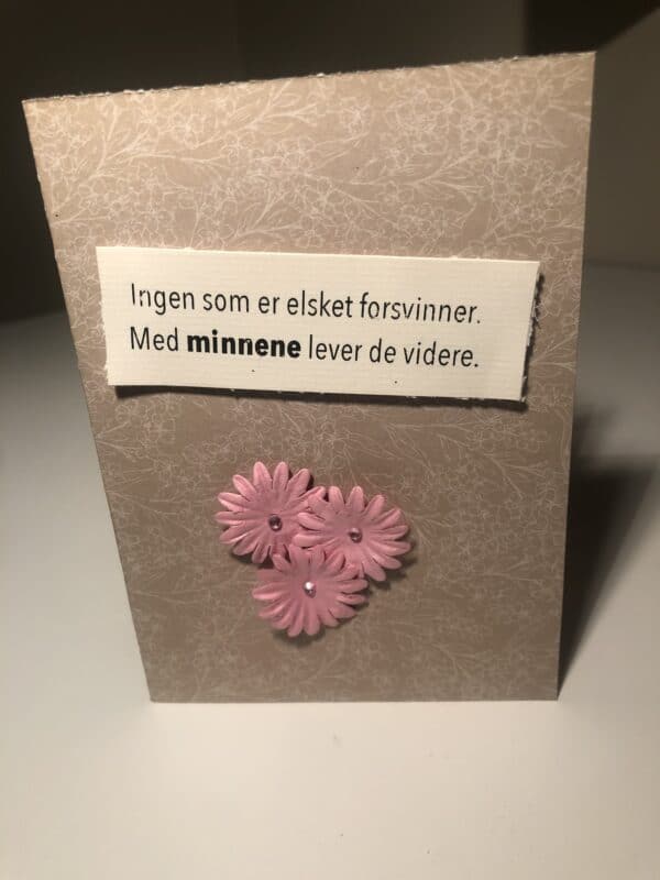Kondolansekort