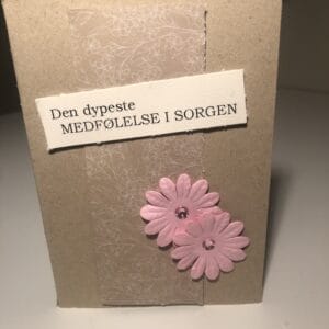 Kondolansekort