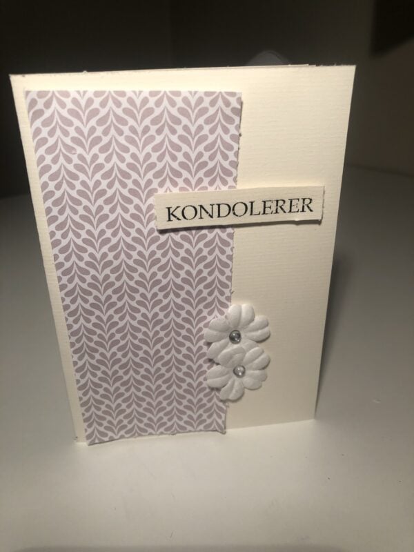 Kondolansekort