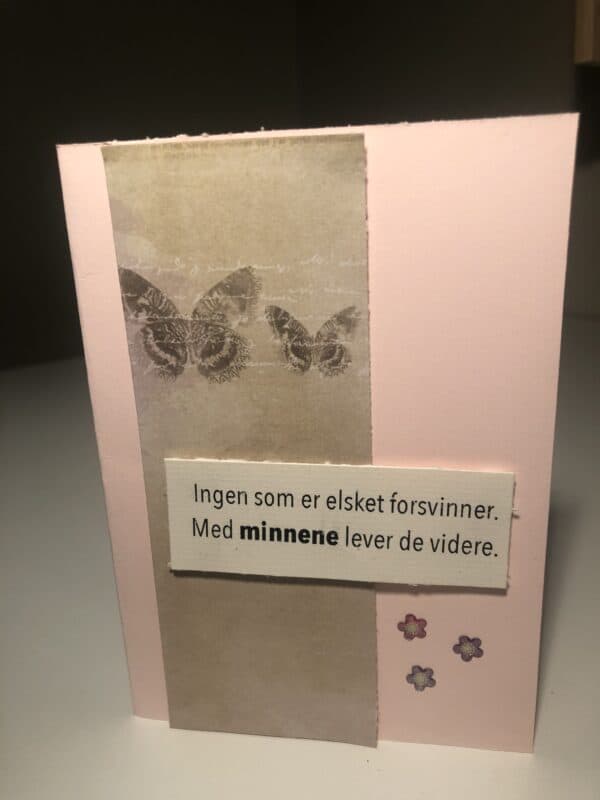 Kondolansekort