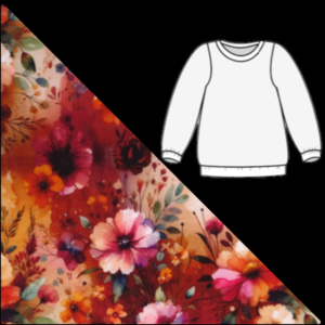 *SYS PÅ BESTILLING* Klassisk collagegenser til dame str. XS - 4XL