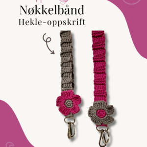 Oppskrift på nydelig nøkkelbånd!