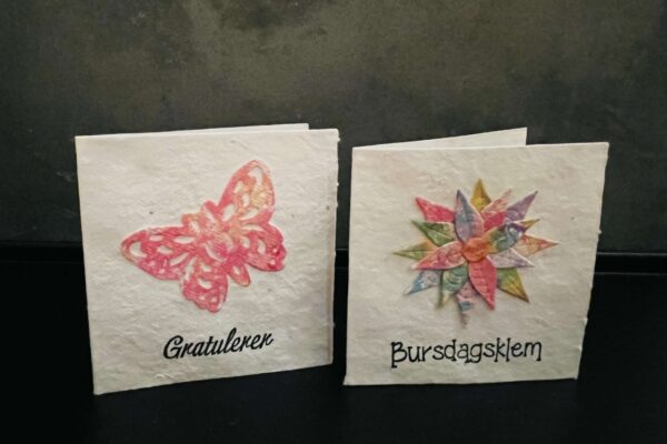 Kort med blomsterfrø - lite kort i 8-pk. til flere anledninger - Bilde 3