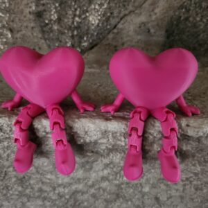 Hjertefigurer 3D-print
