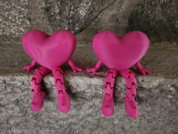 Hjertefigurer 3D-print