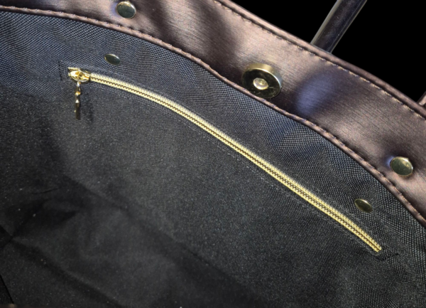 Sett: Tote med matchende clutch - Bilde 7