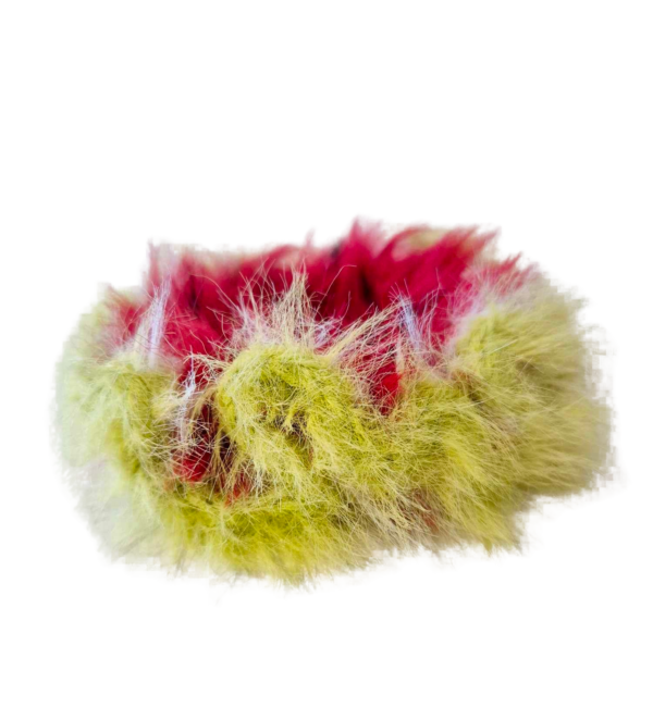 Superfluffy vannmelon-scrunchie - Bilde 3