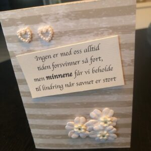 Kondolansekort
