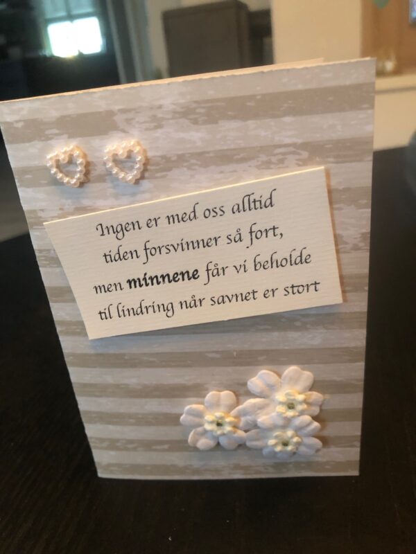 Kondolansekort