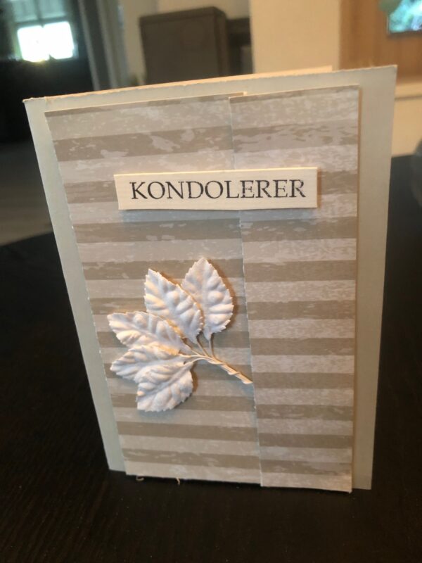 Kondolansekort