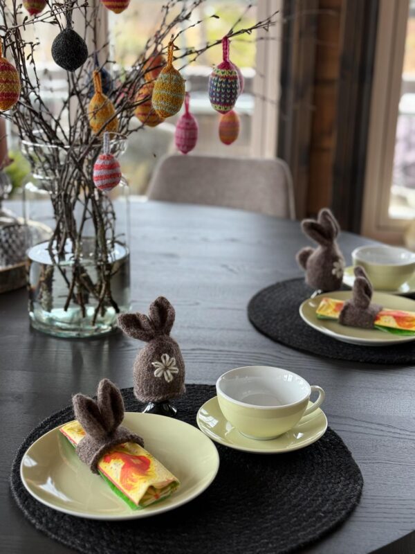 Strikkeoppskrift eggvarmer