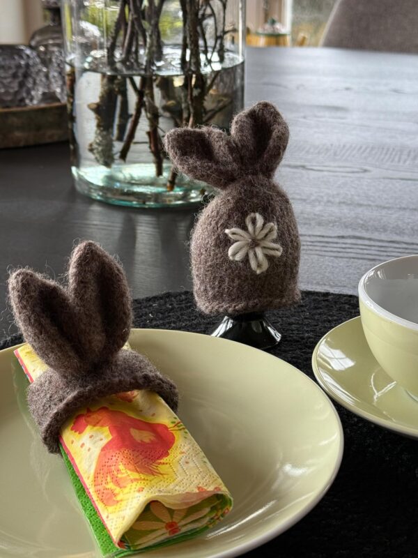 Strikkeoppskrift eggvarmer