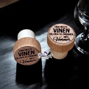 Festlig vinpropp