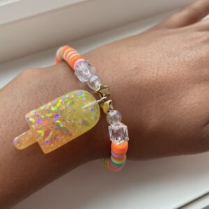 Oransje is armbånd oransje hvit å andre farger🧡🤍🩷💚