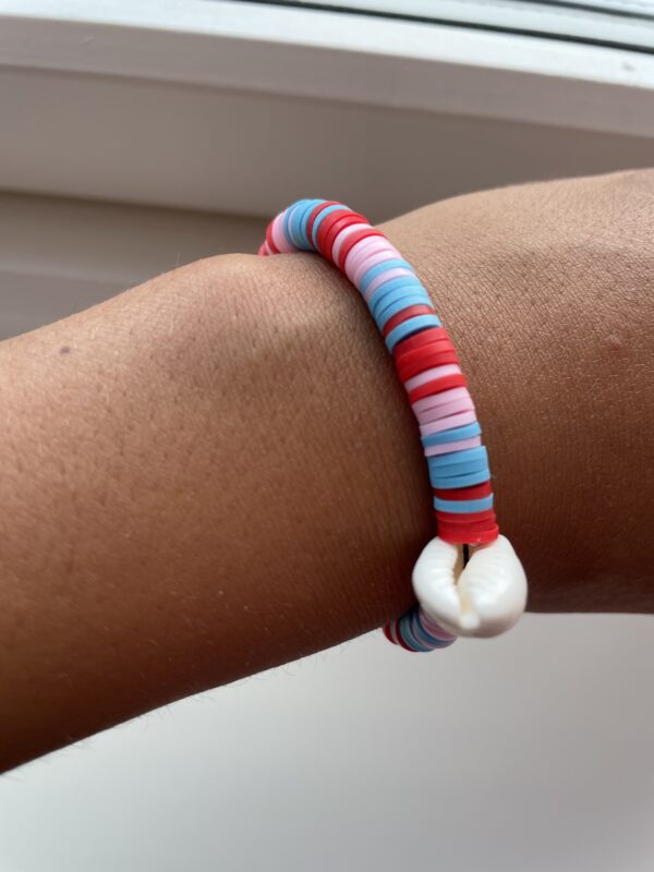 Disney armbånd Den Lille Havfruen med en skjell charm❤️🩷🩵🧜‍♀️