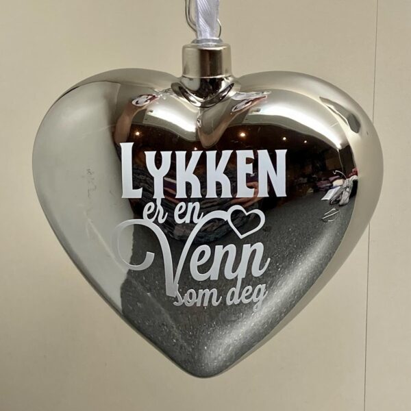 Hjerte med lys - Bilde 3