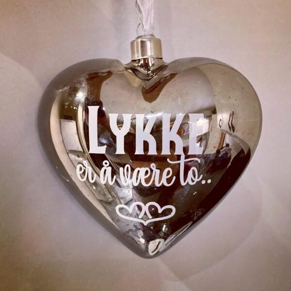Hjerte med lys - Bilde 4