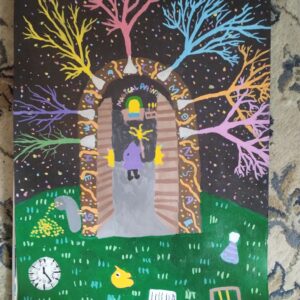 Magical painter tilbake til hulen