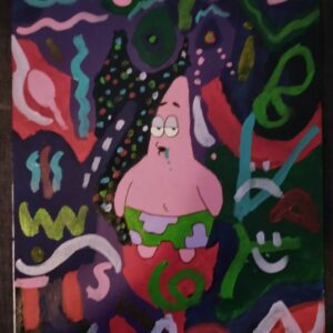 Patrick the star funky bacround