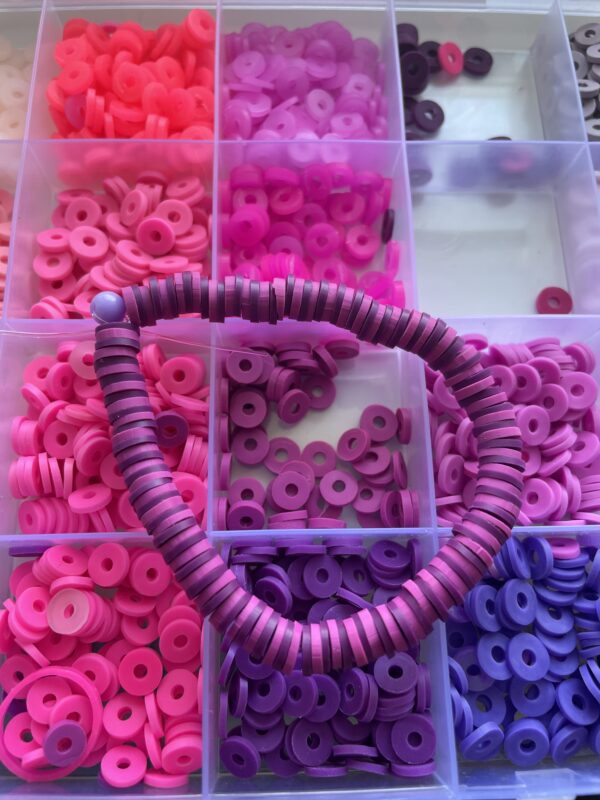 Lilla, armbånd💜
